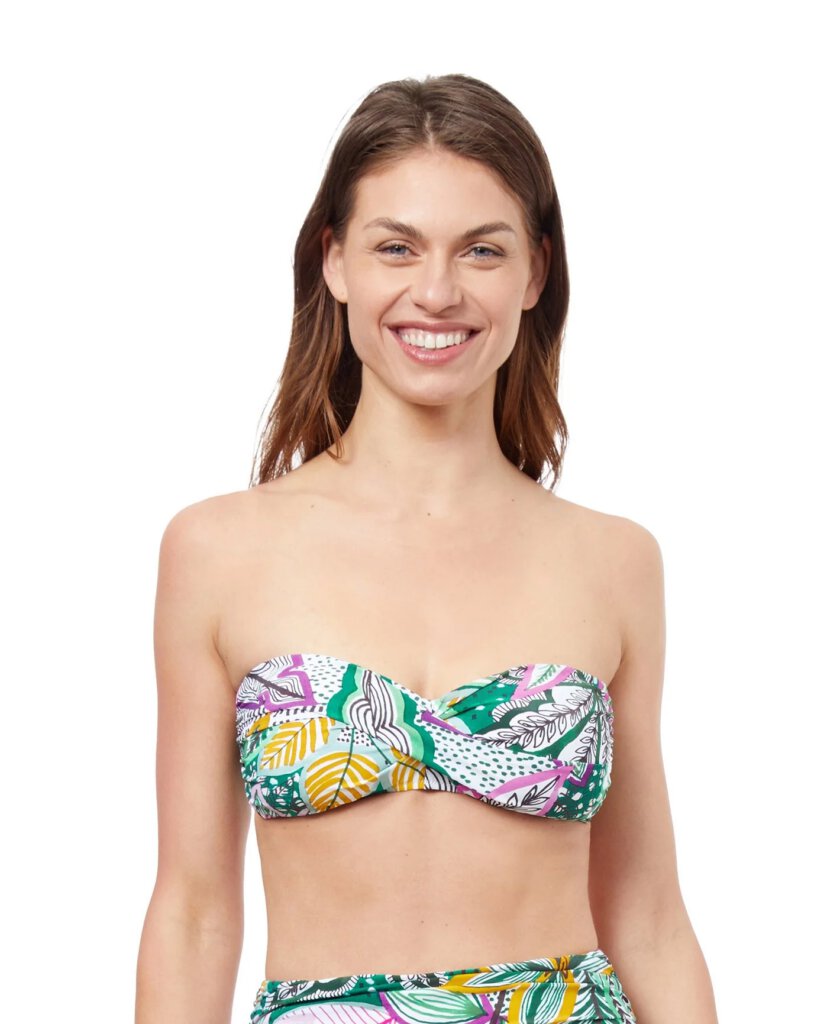 GOTTEX Bikini Palmprint Multi/Groen