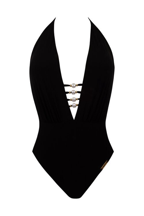LISE CHARMEL Perles Nacrees Noir