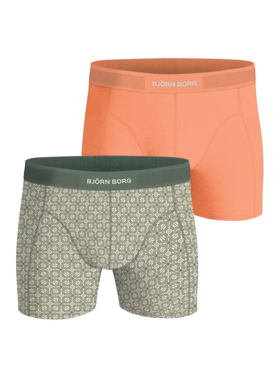 BJORN BORG Premium Cotton Stretch Shorts 2-Pack