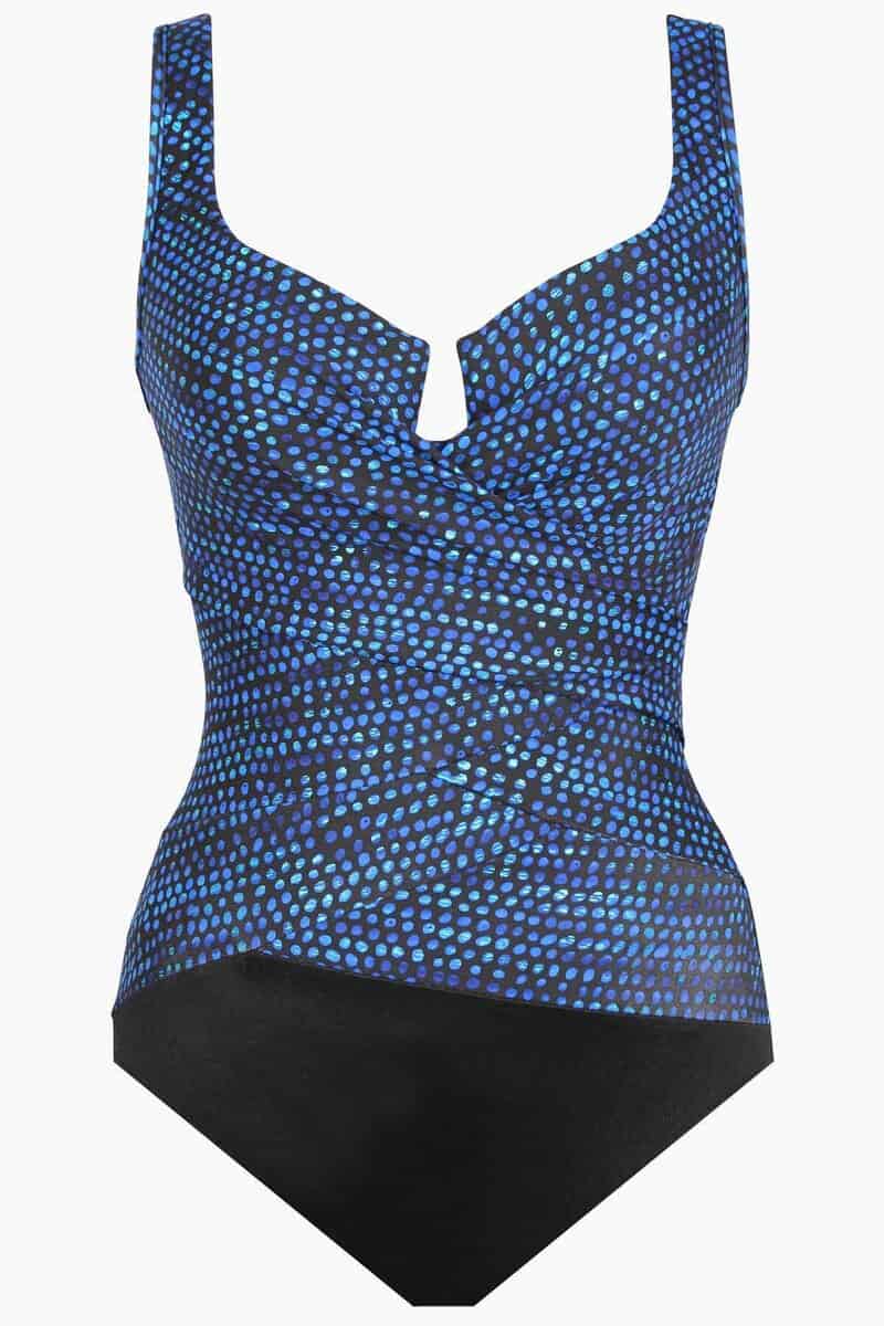 MIRACLESUIT Dot Com Layered Escape Blue Multi