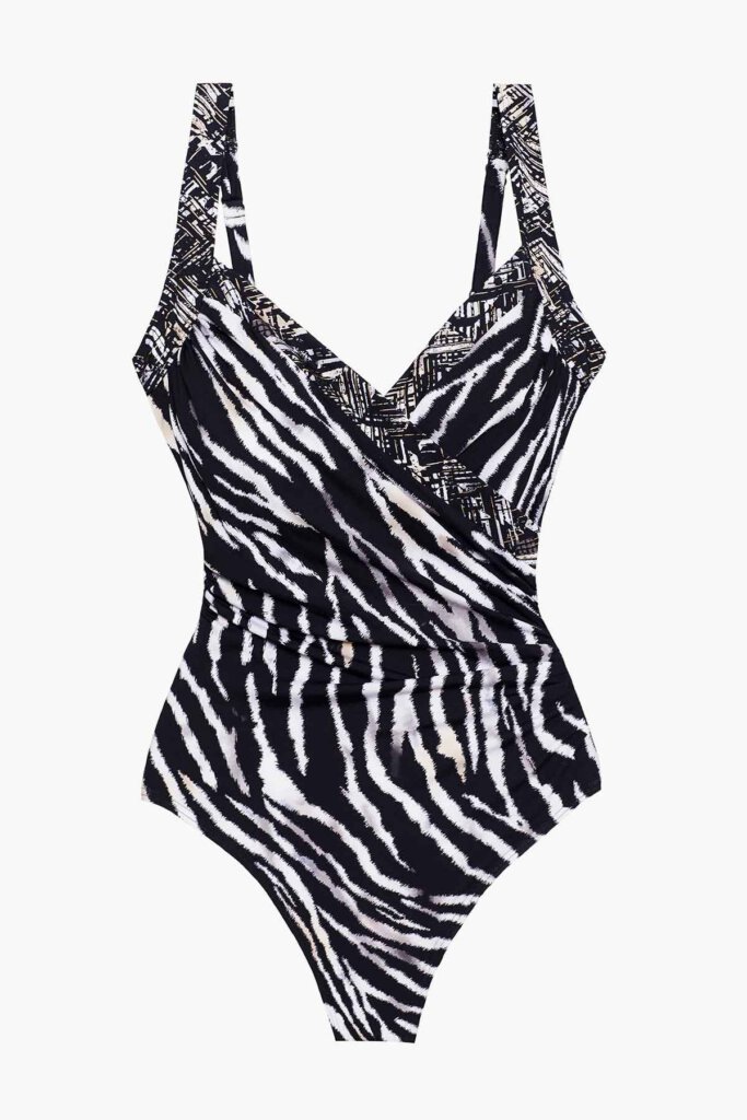 MIRACLESUIT Tigre Sombre Sanibel,Black/White