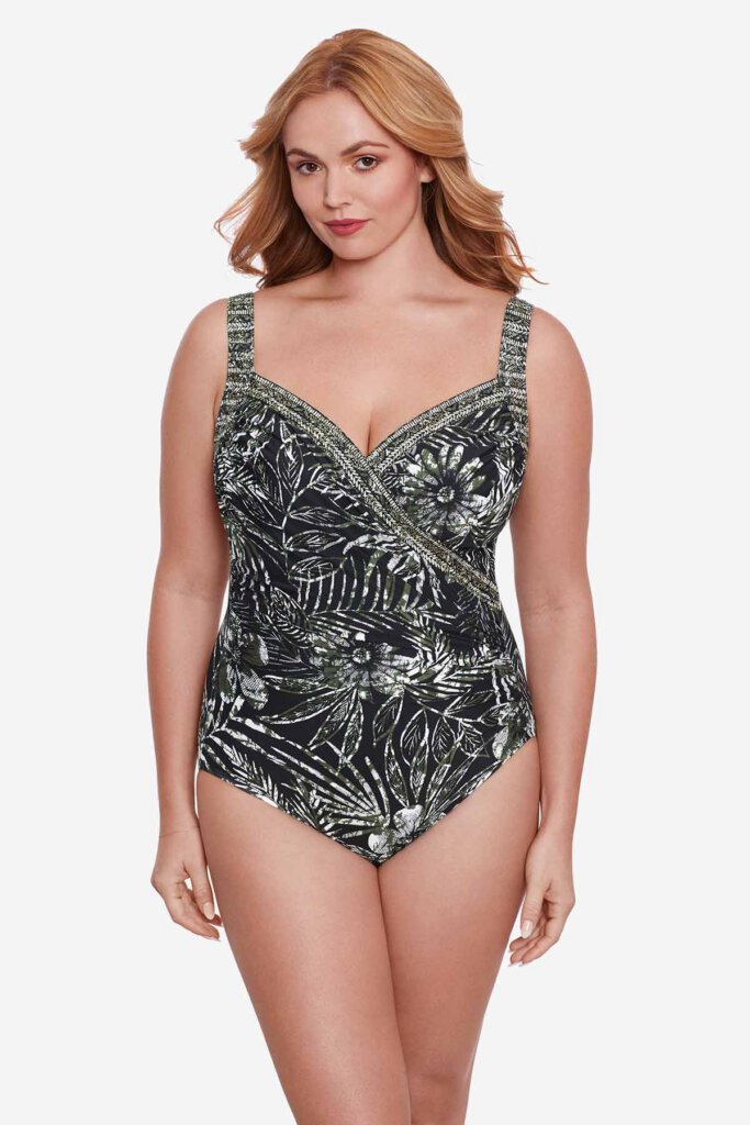 MIRACLESUIT Zahara Sanibel Plus Black Multi