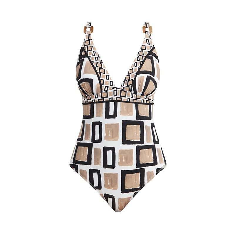 Nuria Ferrer Geo Banador Unic Beige/Zwart