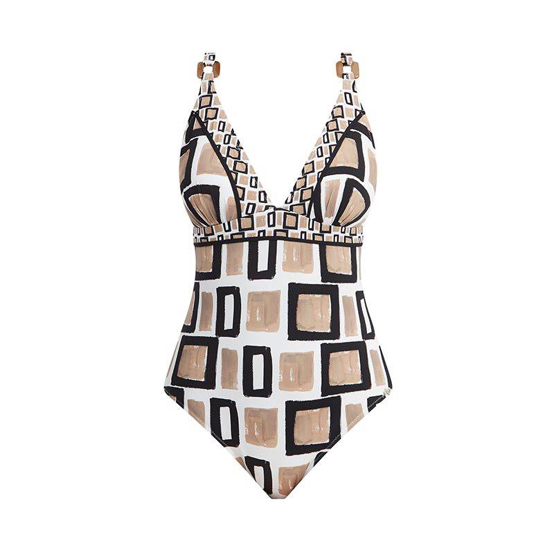 Nuria Ferrer Geo Banador Unic Beige/Zwart