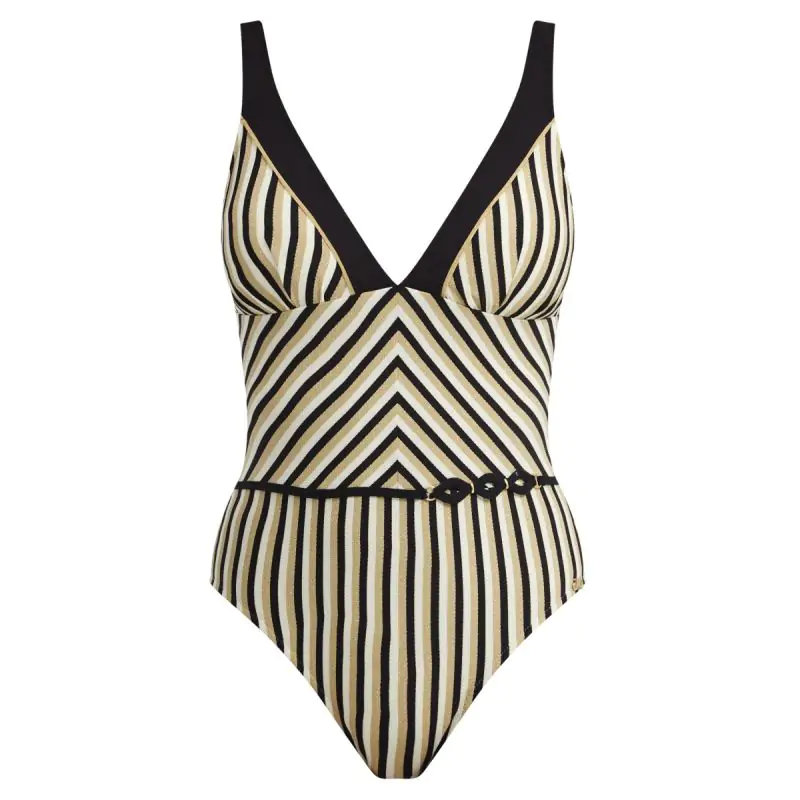 Nuria Ferrer Sabina Babador Unic Streep Zwart/Creme/goud