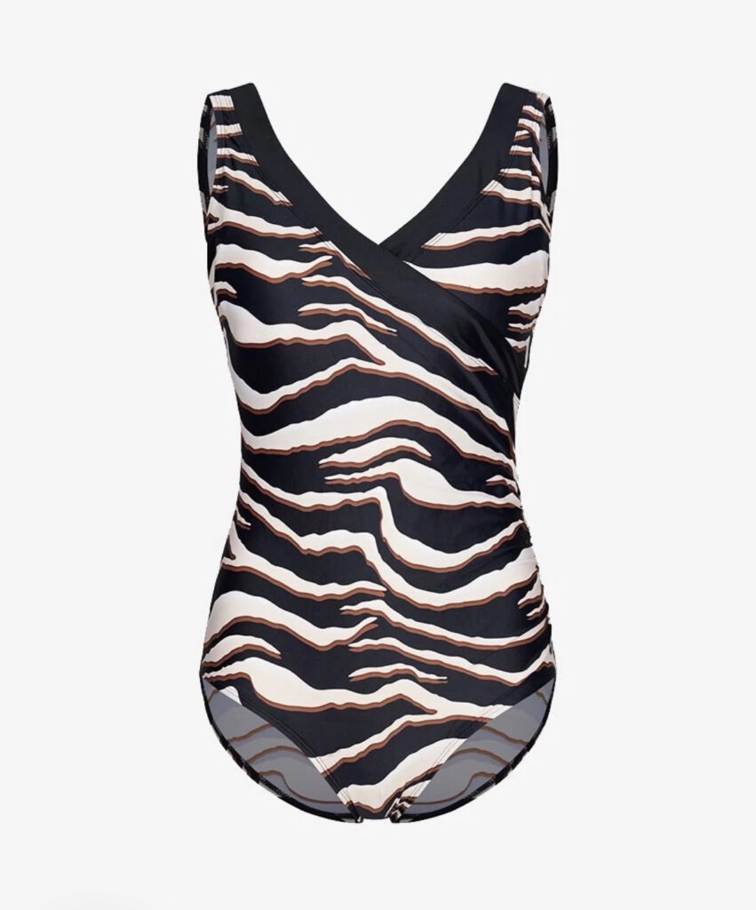 PASTUNETTE BEACH Badpak Zwart/Bruin