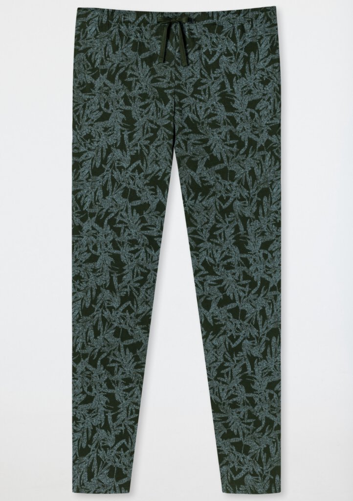 SCHIESSER Long Pants Donker Groen