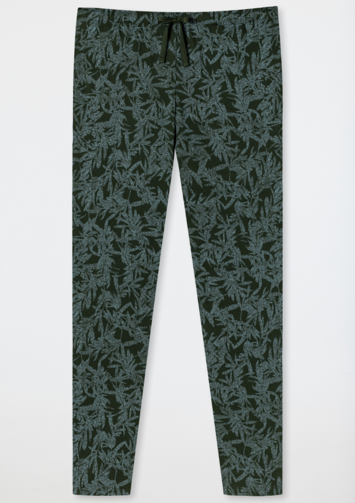 SCHIESSER Long Pants Donker Groen