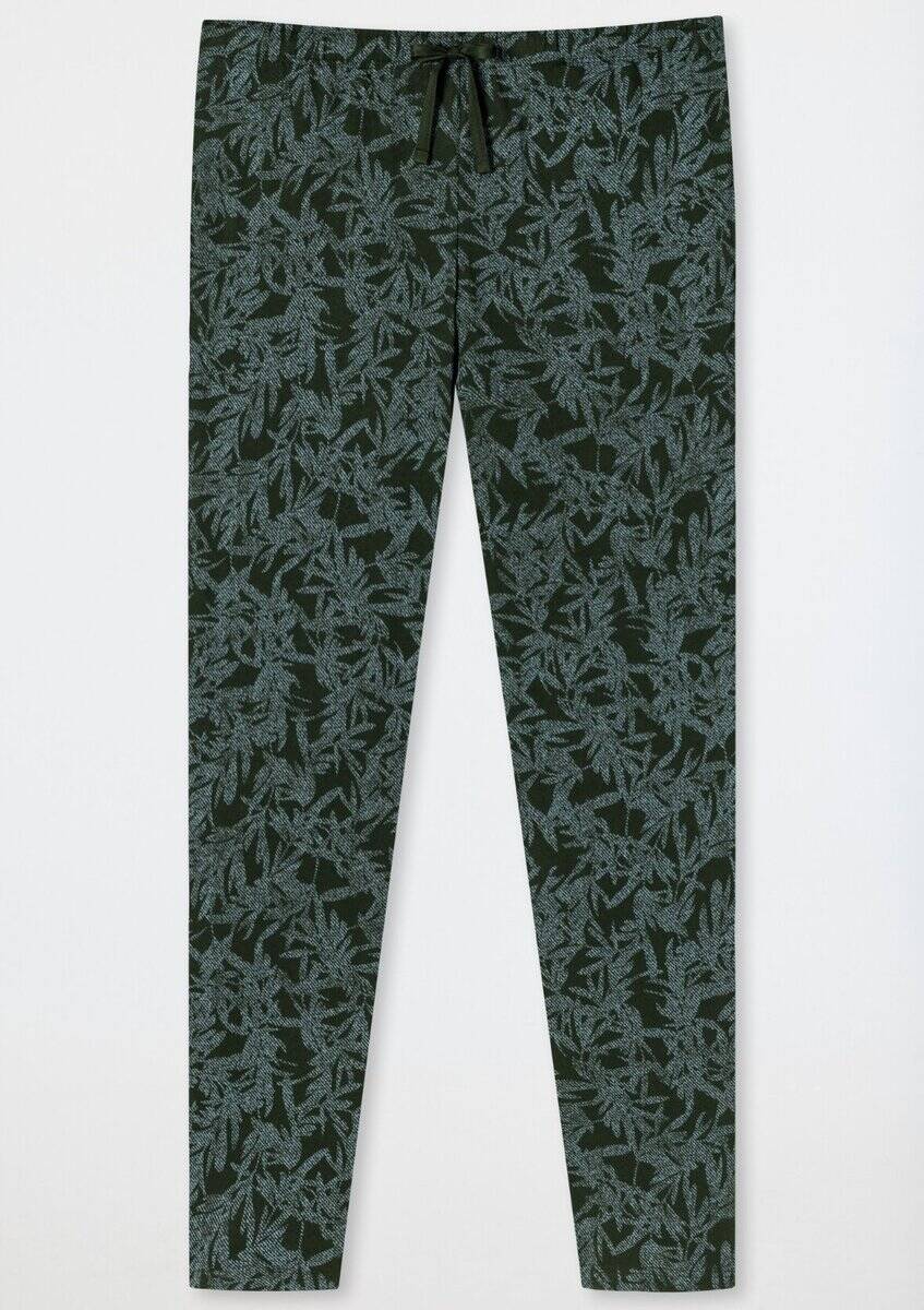 SCHIESSER Long Pants Donker Groen
