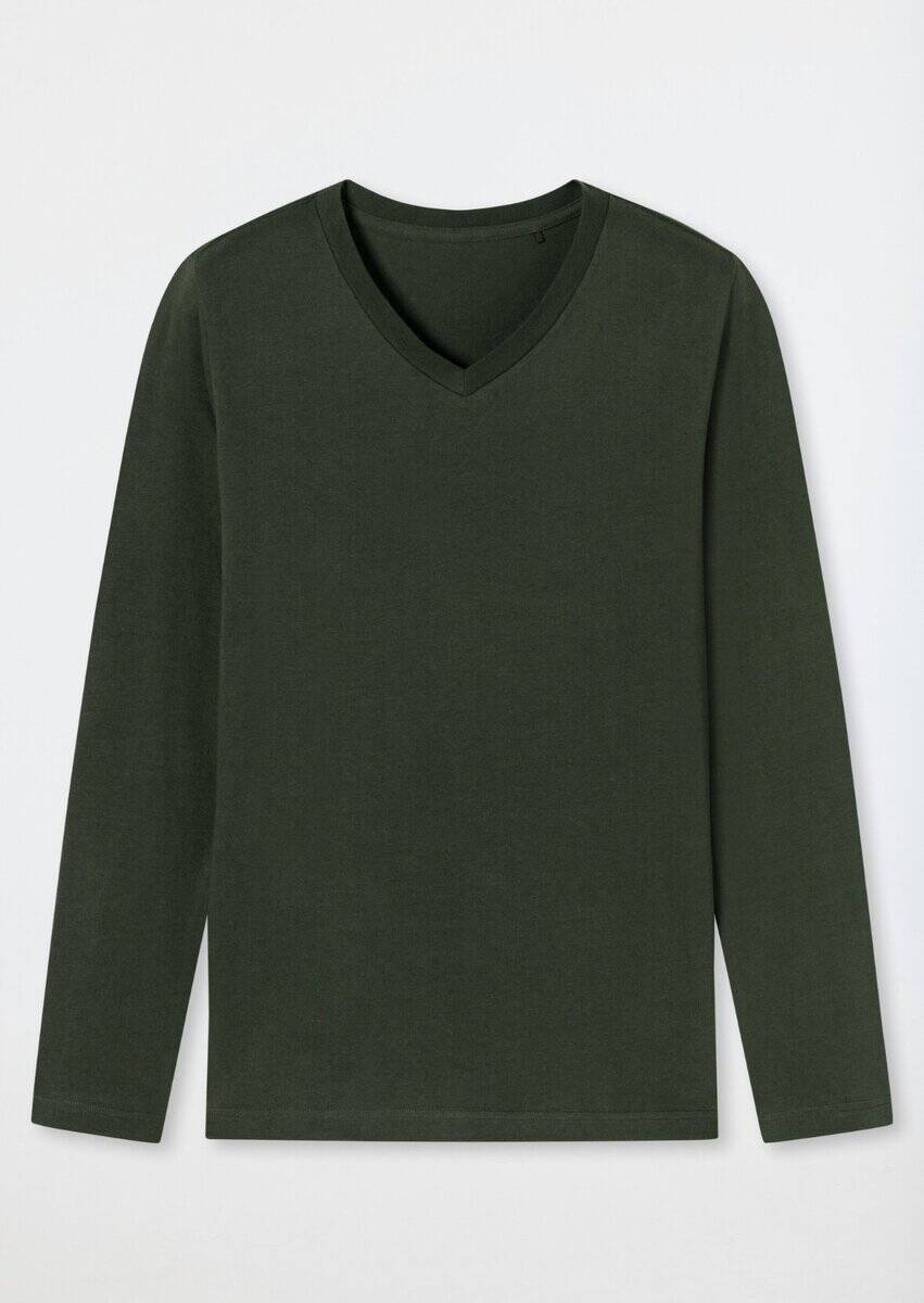 SCHIESSER T-Shirt Donker Groen