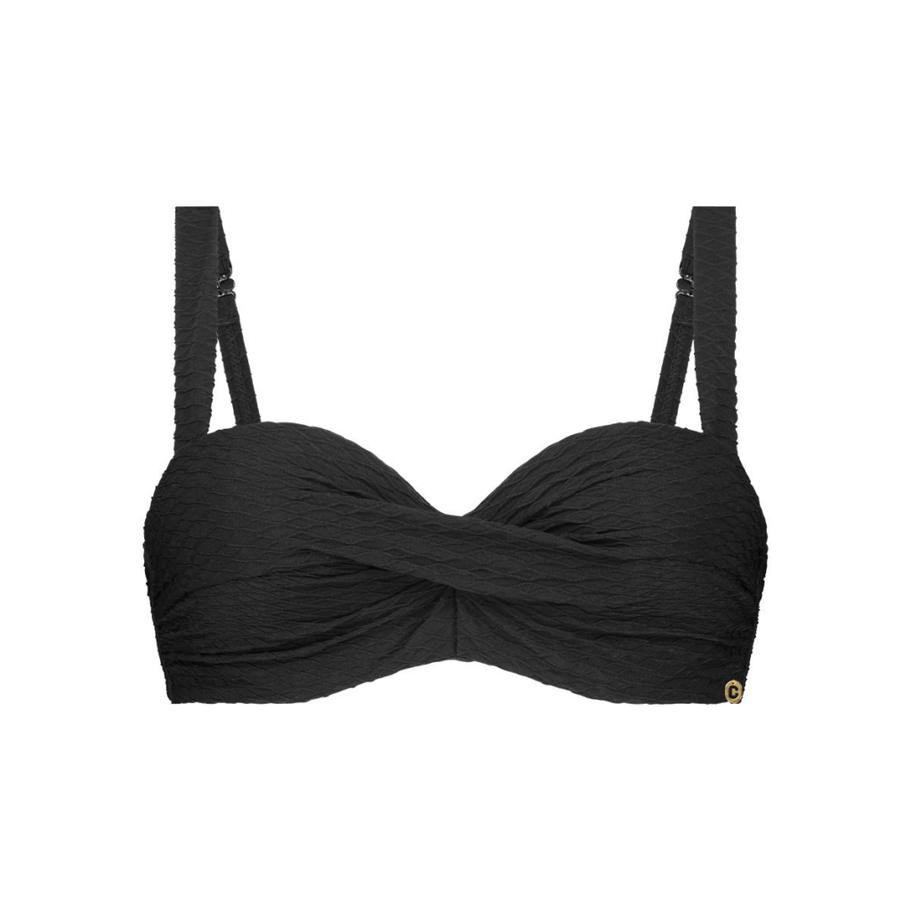 TEN CATE Multiway bikini top Sanake black