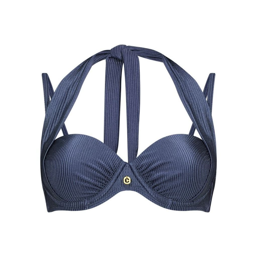 TEN CATE MULTIWAY BIKINI TOP SHINY INDIGO