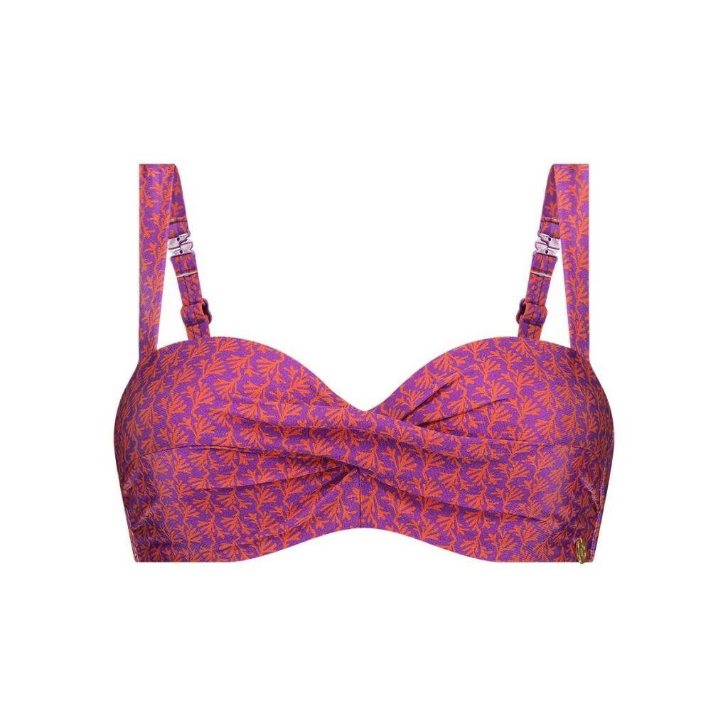 TEN CATE Twisted Coral Print  Koraal/Paars
