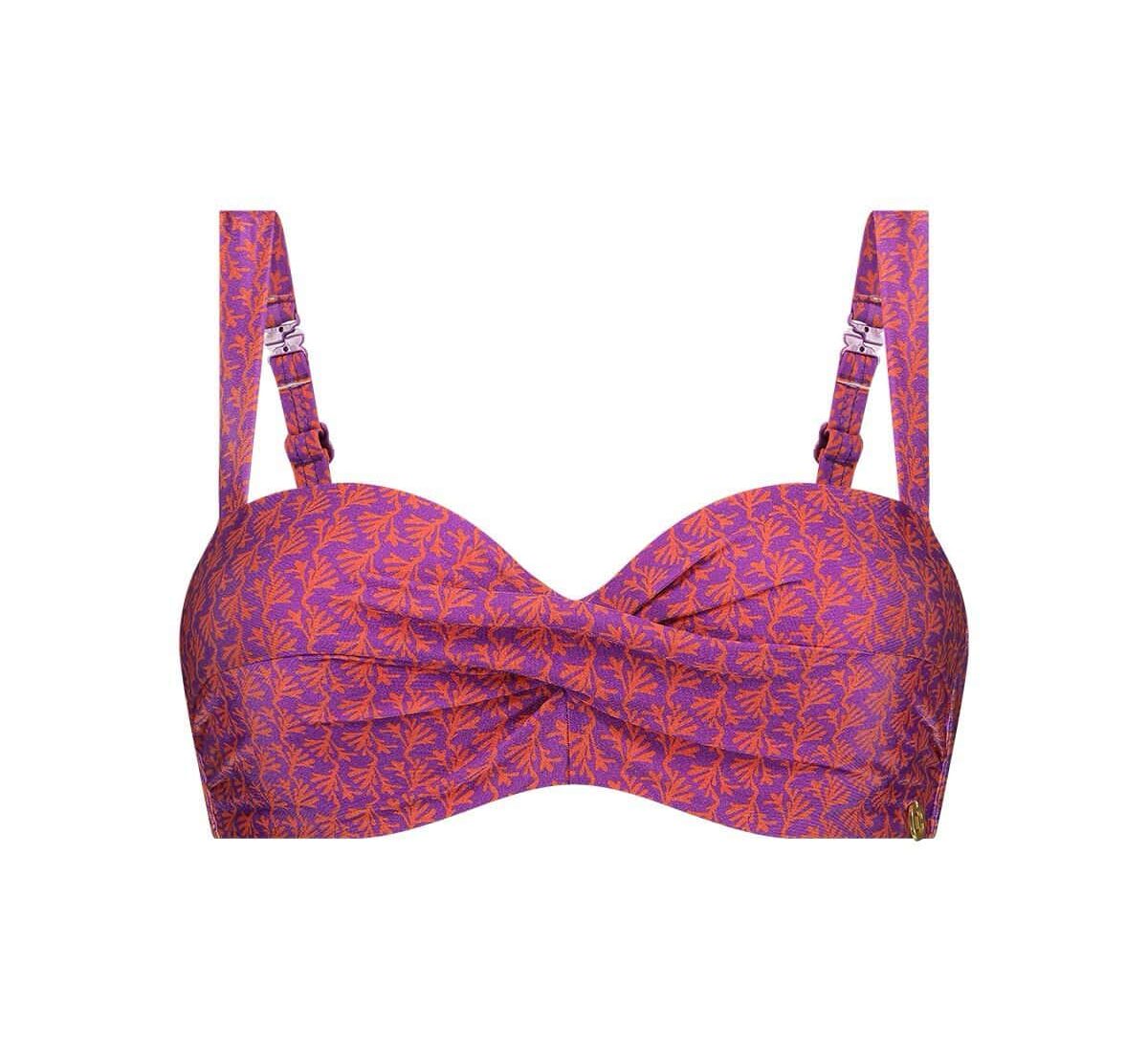 TEN CATE Twisted Coral Print  Koraal/Paars