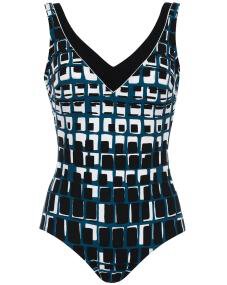 SUNFLAIR Badpak Blauw/ Wit