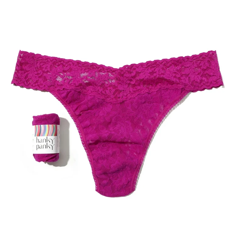 Hanky Panky kanten string countess pink
