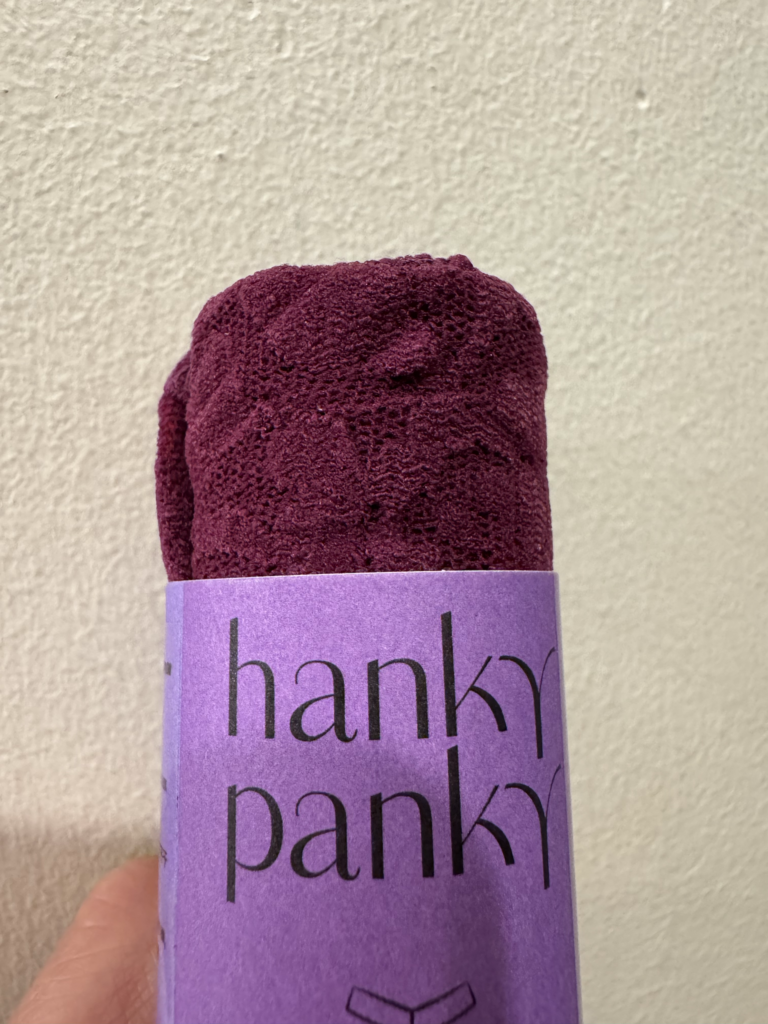 Hanky Panky kanten string suger plum