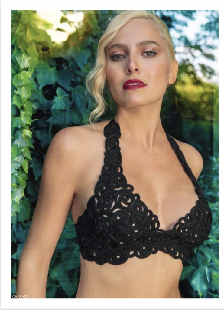 NICOLE OLIVIER Cha25 bikini zwart