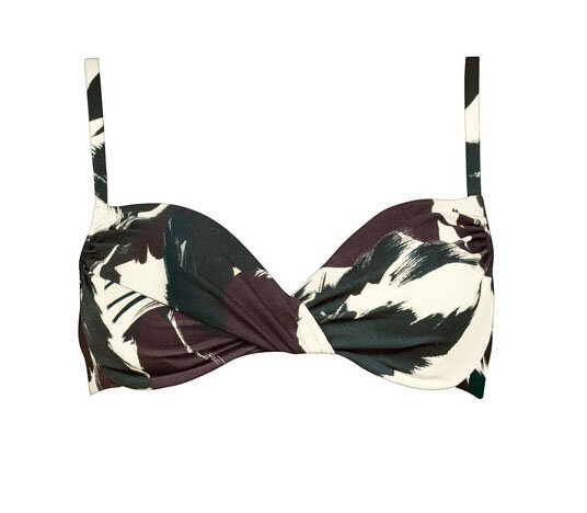 MARYAN Bikini top deep dark cream