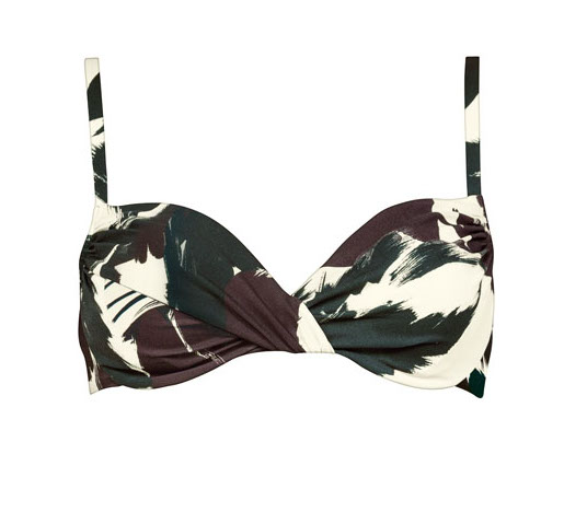MARYAN Bikini top deep dark cream