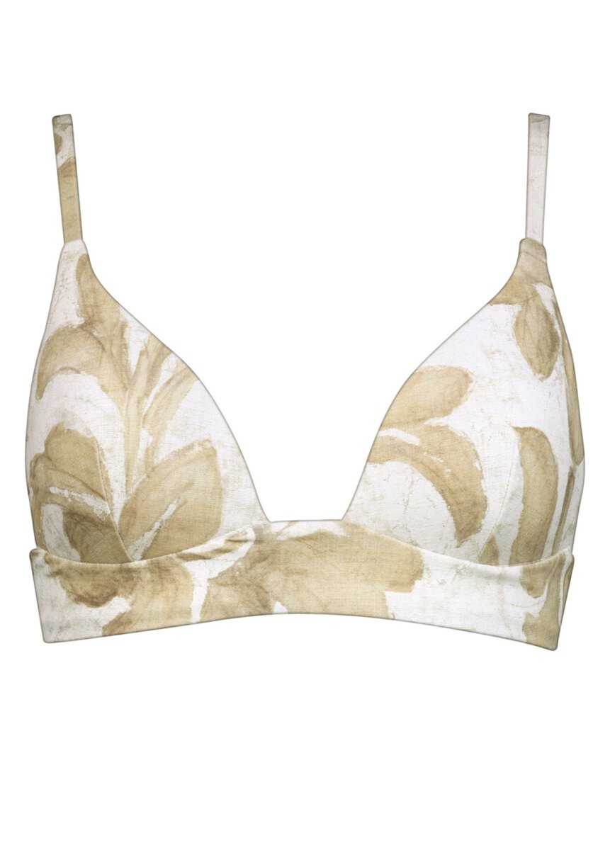 MARYAN Canvas sand bikini top