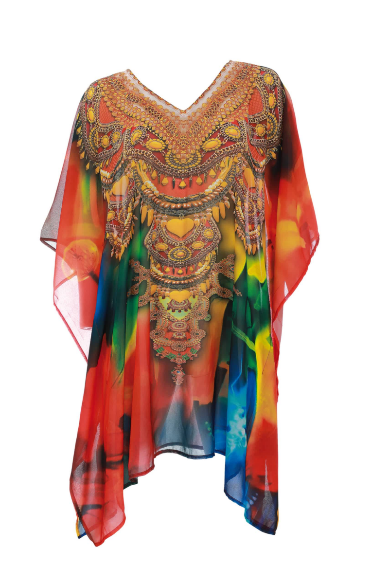 SUNFLAIR Poncho Multicolor