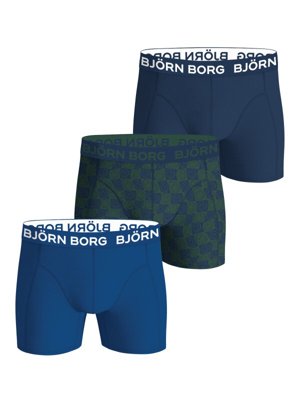 BJORN BORG Cotton Stretch Boxer 3-Pack