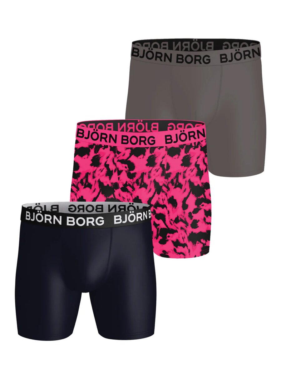 BJORN BORG Sports Microfiber Boxer 3-Pack