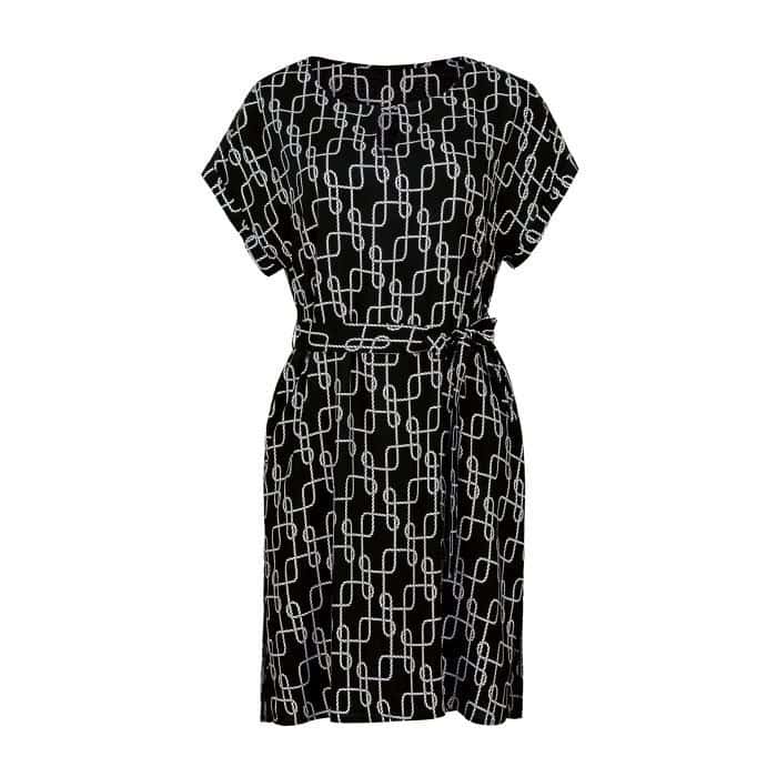 ANITA zwart wit jurk