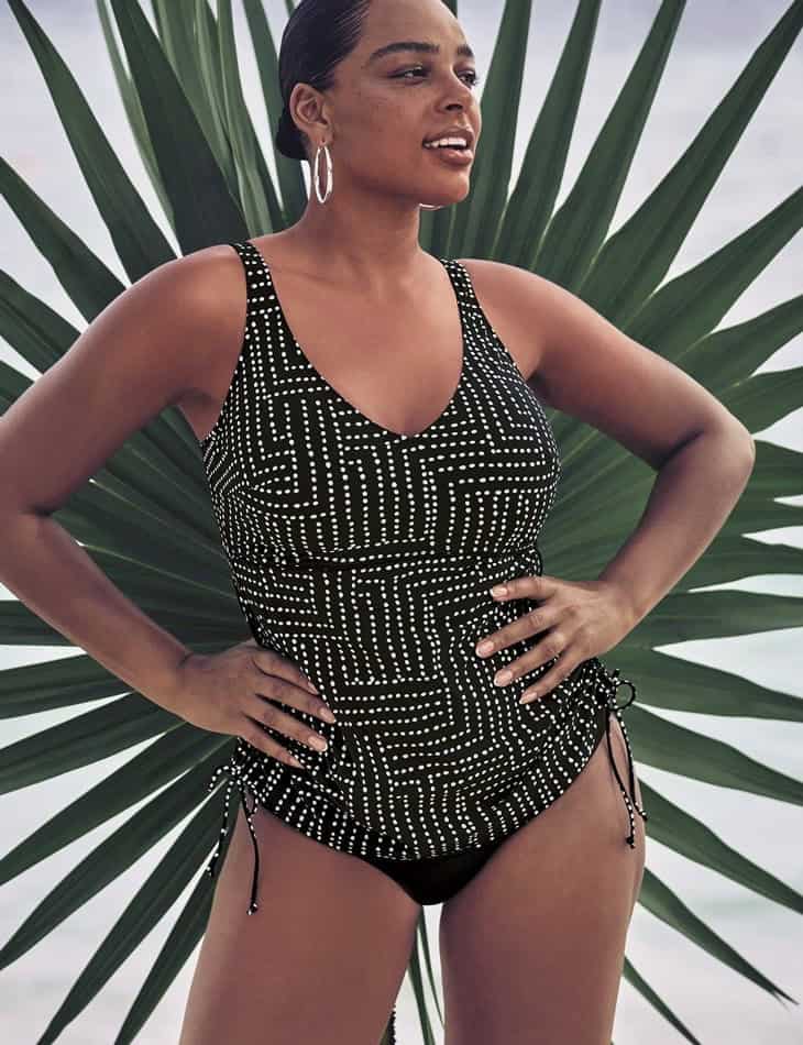 ANITA zwarte tankini