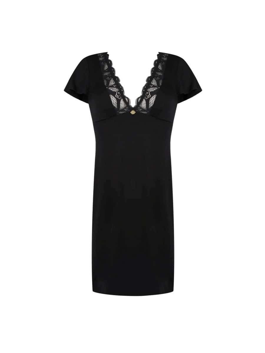 ANTIGEL Nachthemdje Stricto Senseulle Noir