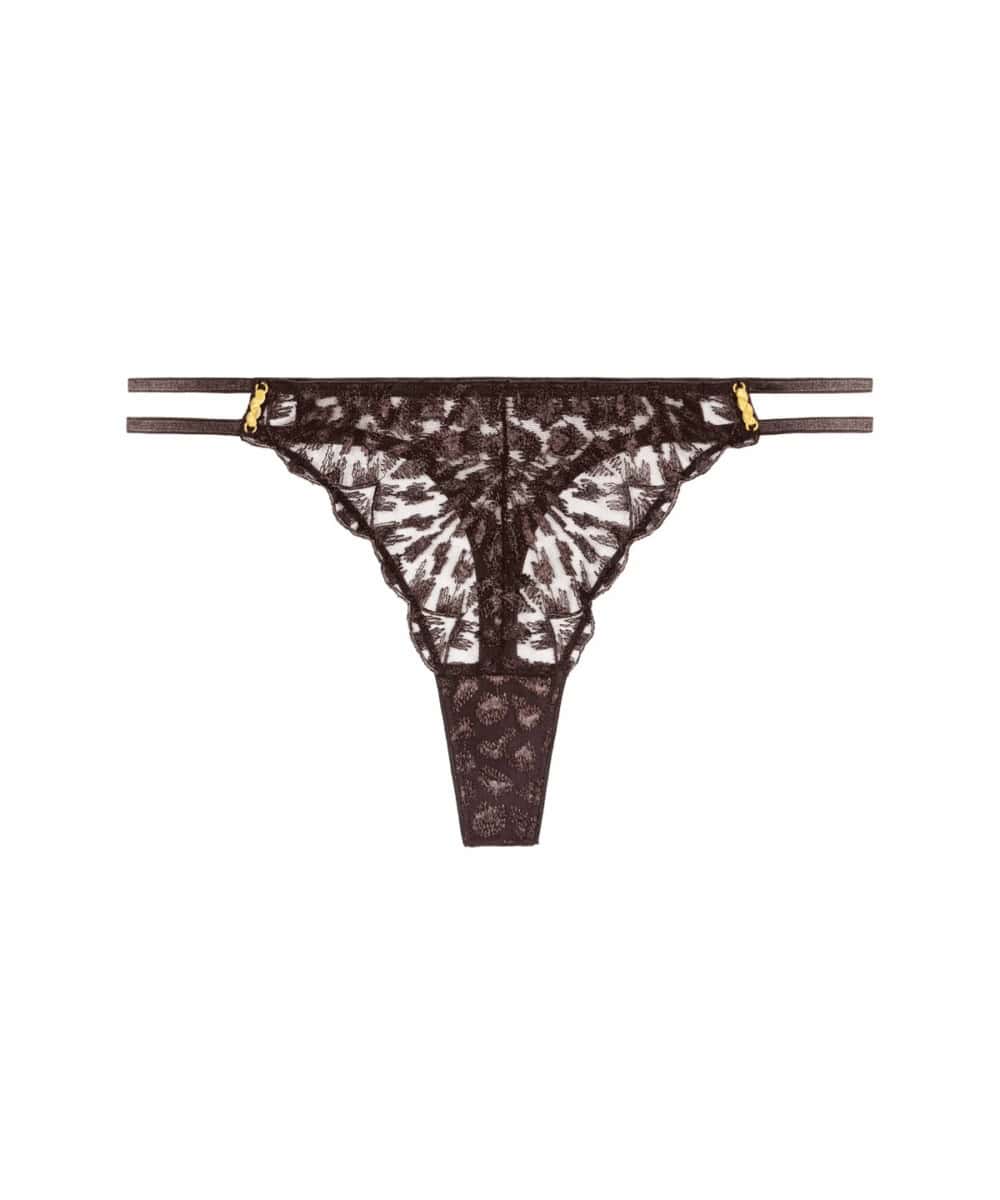 AUBADE String Crazy in Love Satin Brown