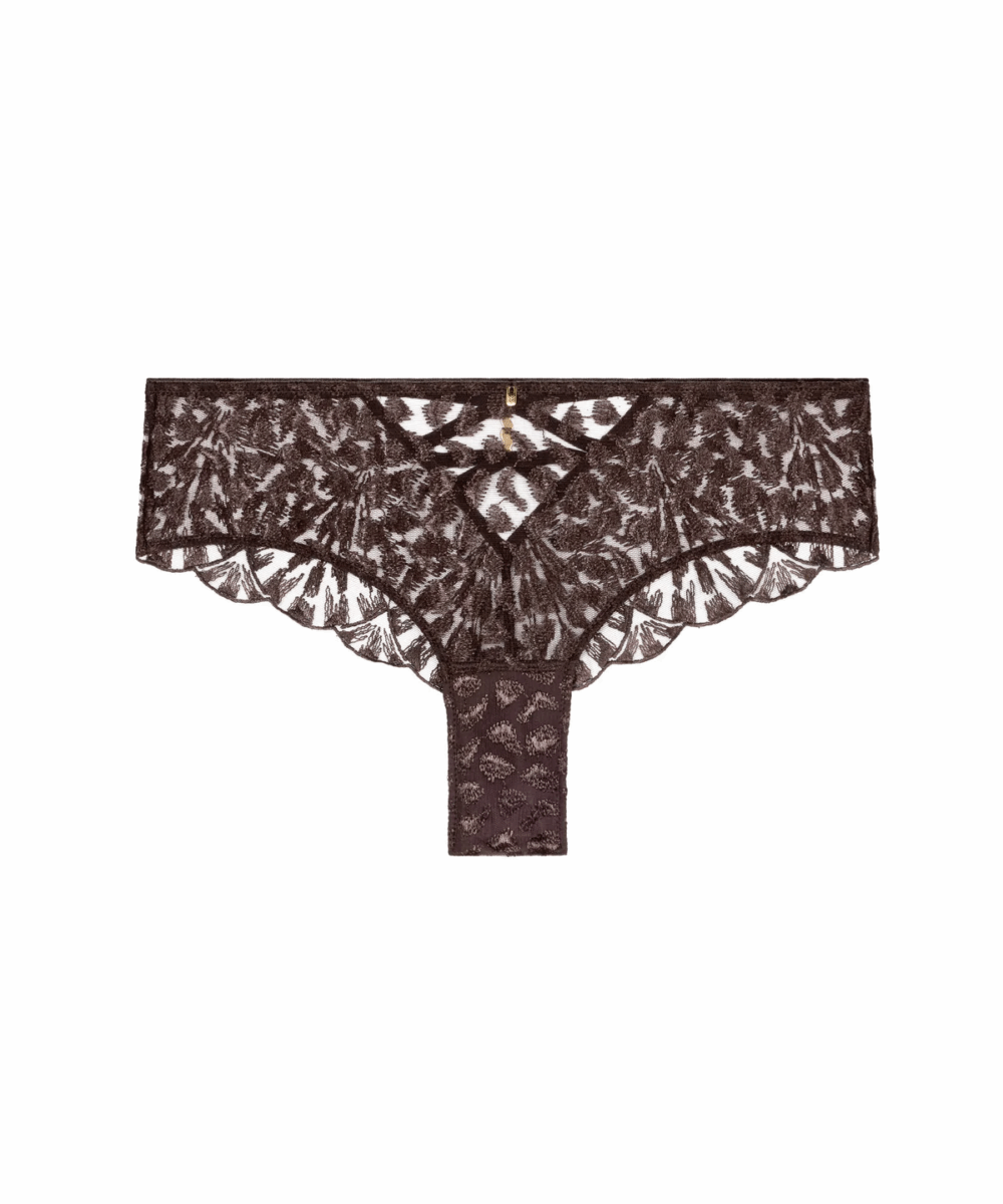 AUBADE Hipster Crazy in Love Satin Brown