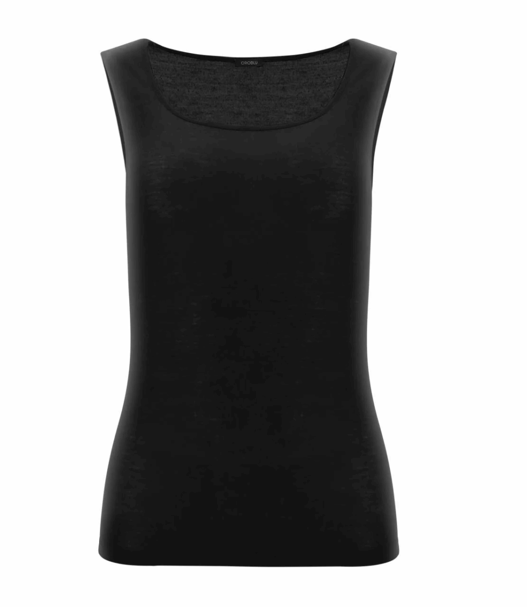 OROBLU Perfect Line Cashmere Tank top Black