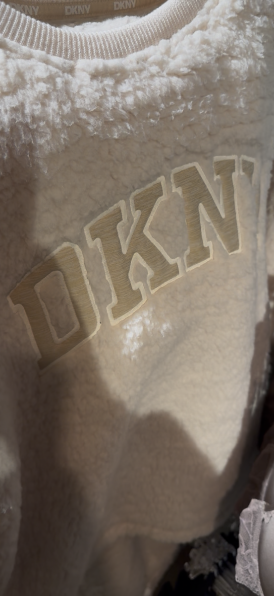 DKNY Long PJ Chill In Style Ecru