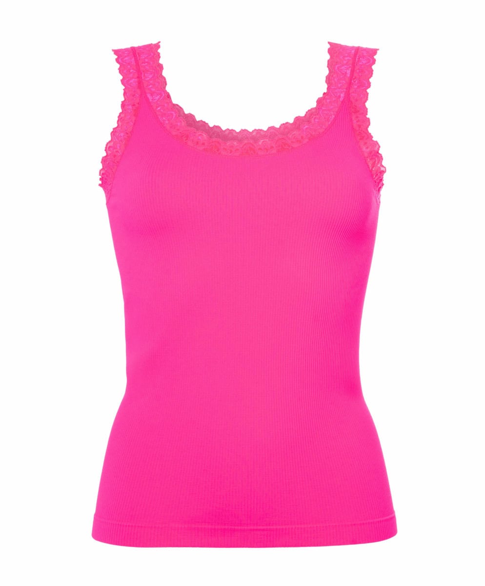 Tim & Simonsen Frida rib Top Bubble fluo