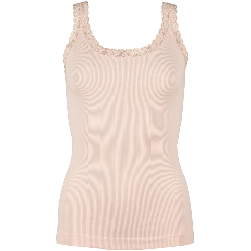 Tim & Simonsen Frida rib Top Cipria