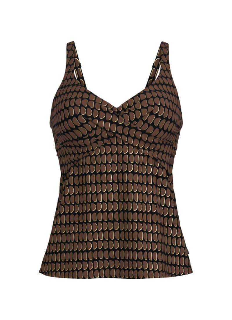 ROSA FAYA Maily Tankini Zwart bruin
