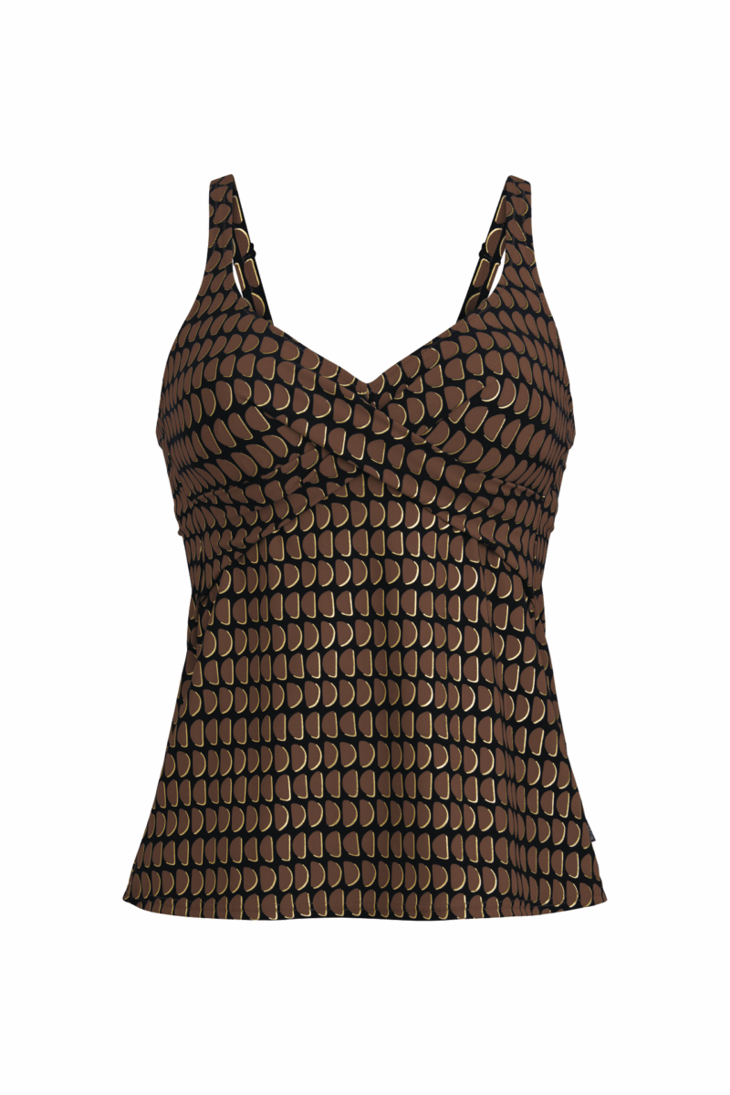 ROSA FAYA Maily Tankini Zwart bruin