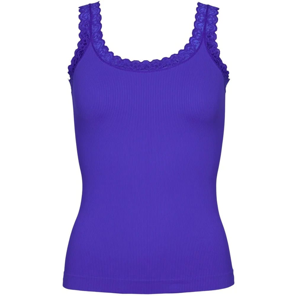 Tim & Simonsen Frida rib Top Bluette