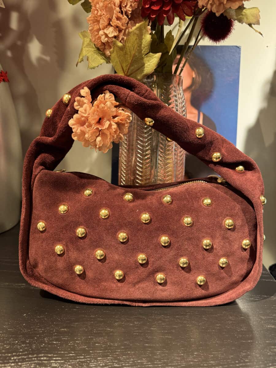 dessous Lottie Suede tas Burgundy