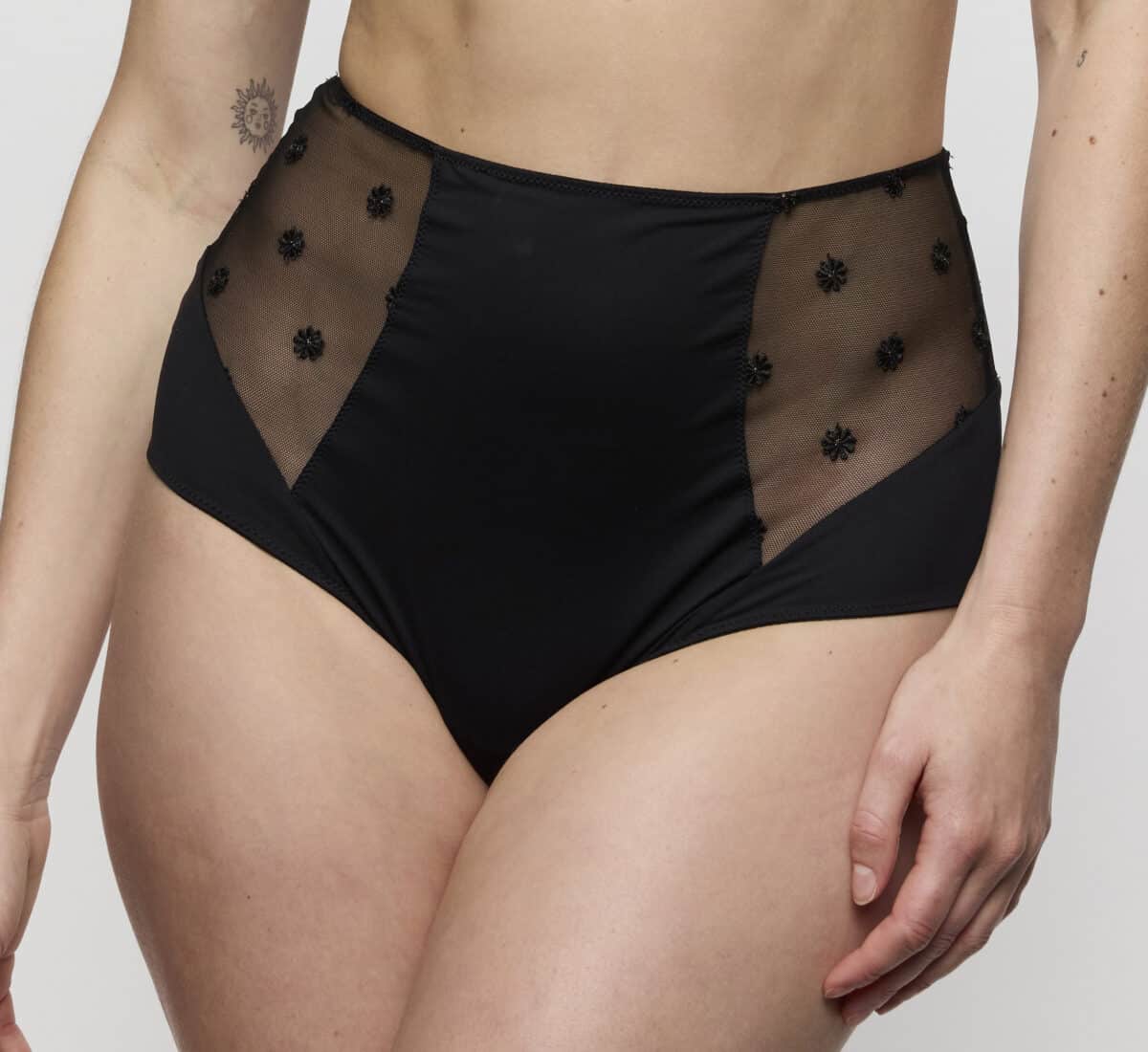 MARIE JO Daisy tailleslip zwart