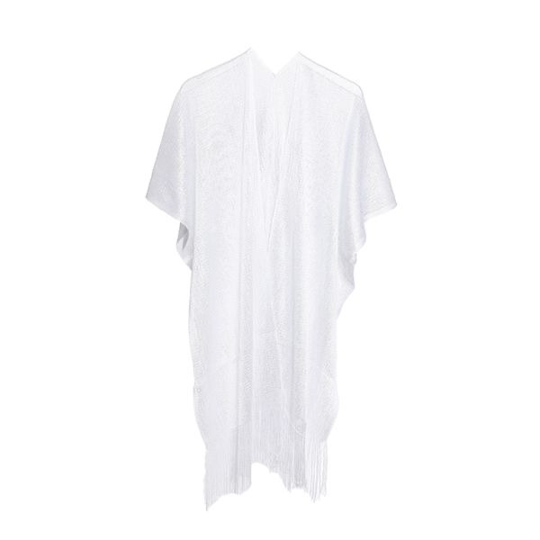 dessous Poncho White