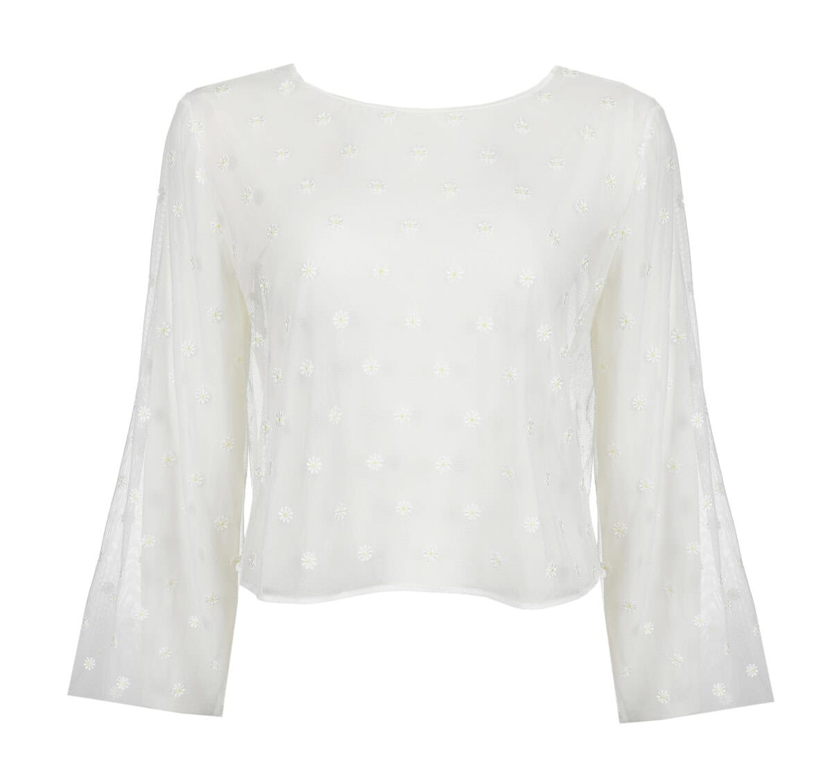MARIE JO Avero Ivory Petal top