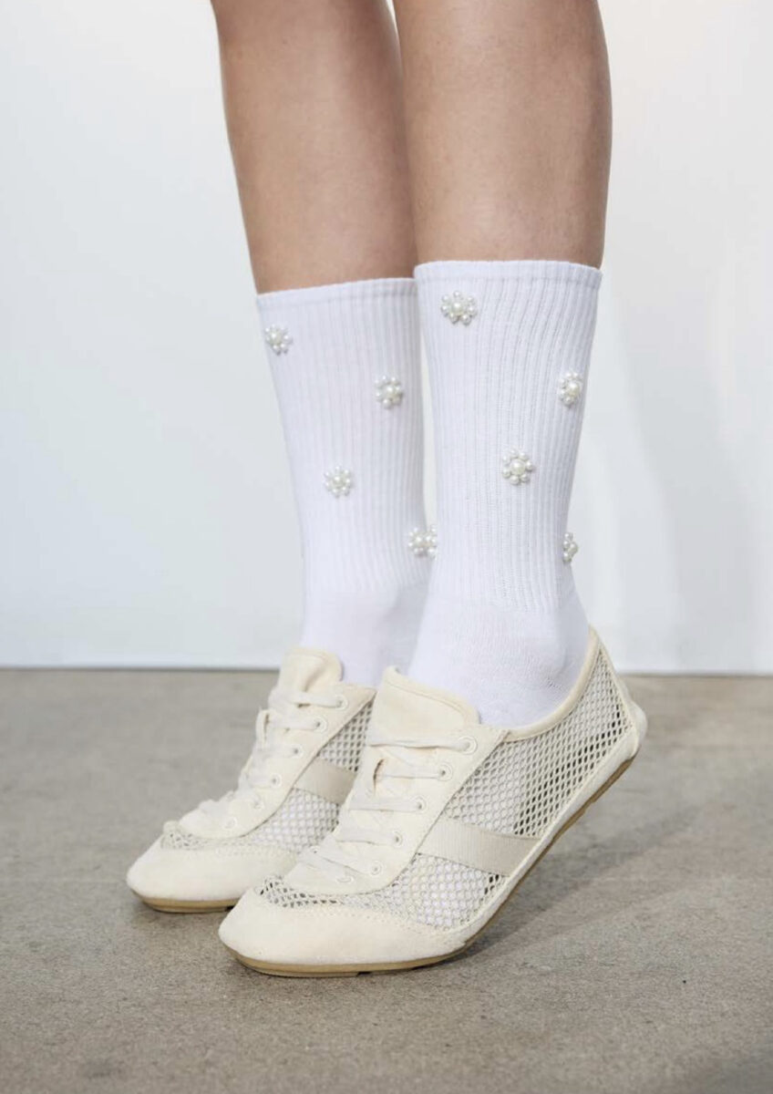 Vogue Ladies anklesock, Chloe Crew Sock