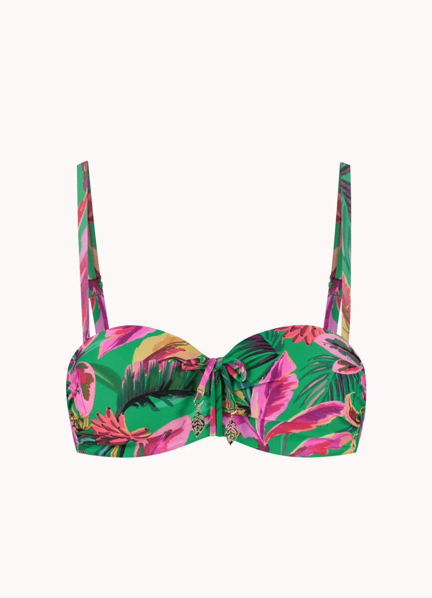 CYELL Floral Forest Bikinitop Strapless