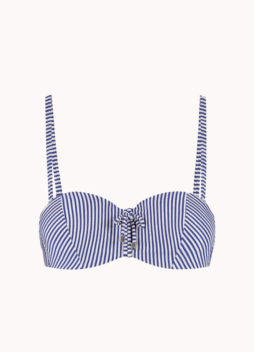 CYELL Seersucker Bikinitop Strapless