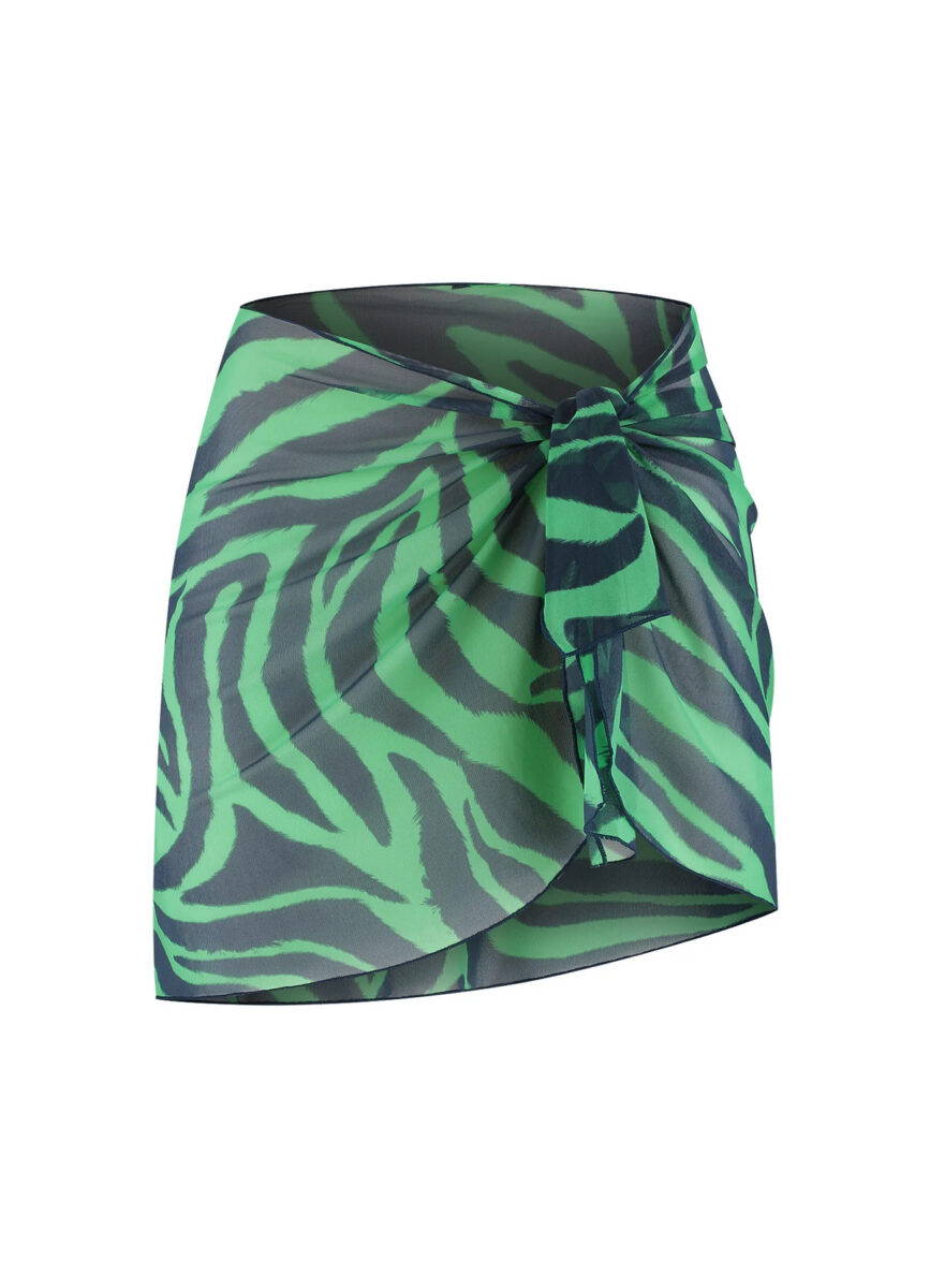 BEACHLIFE Green Tiger pareo