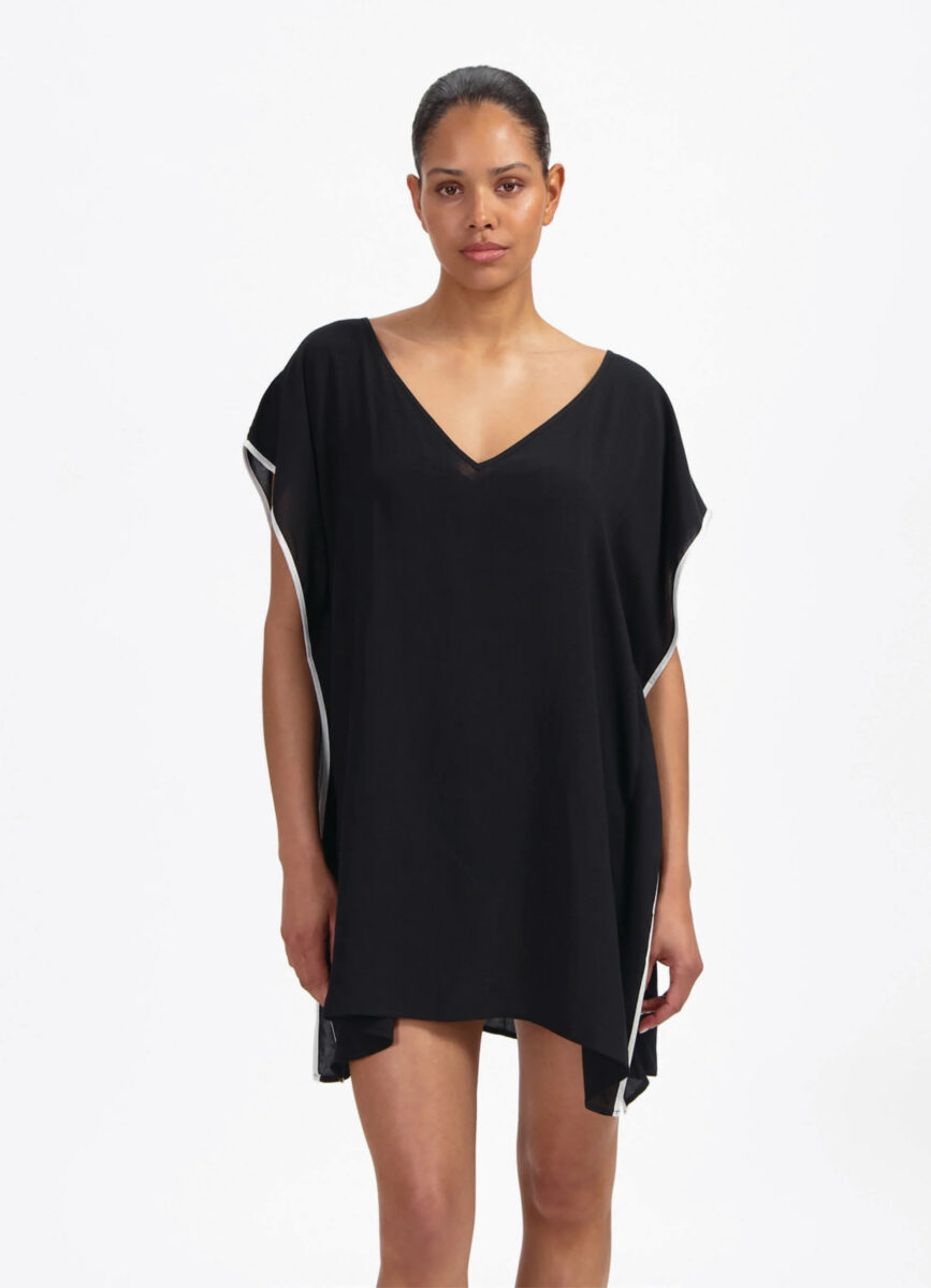 BEACHLIFE Vanilla & Black tuniek
