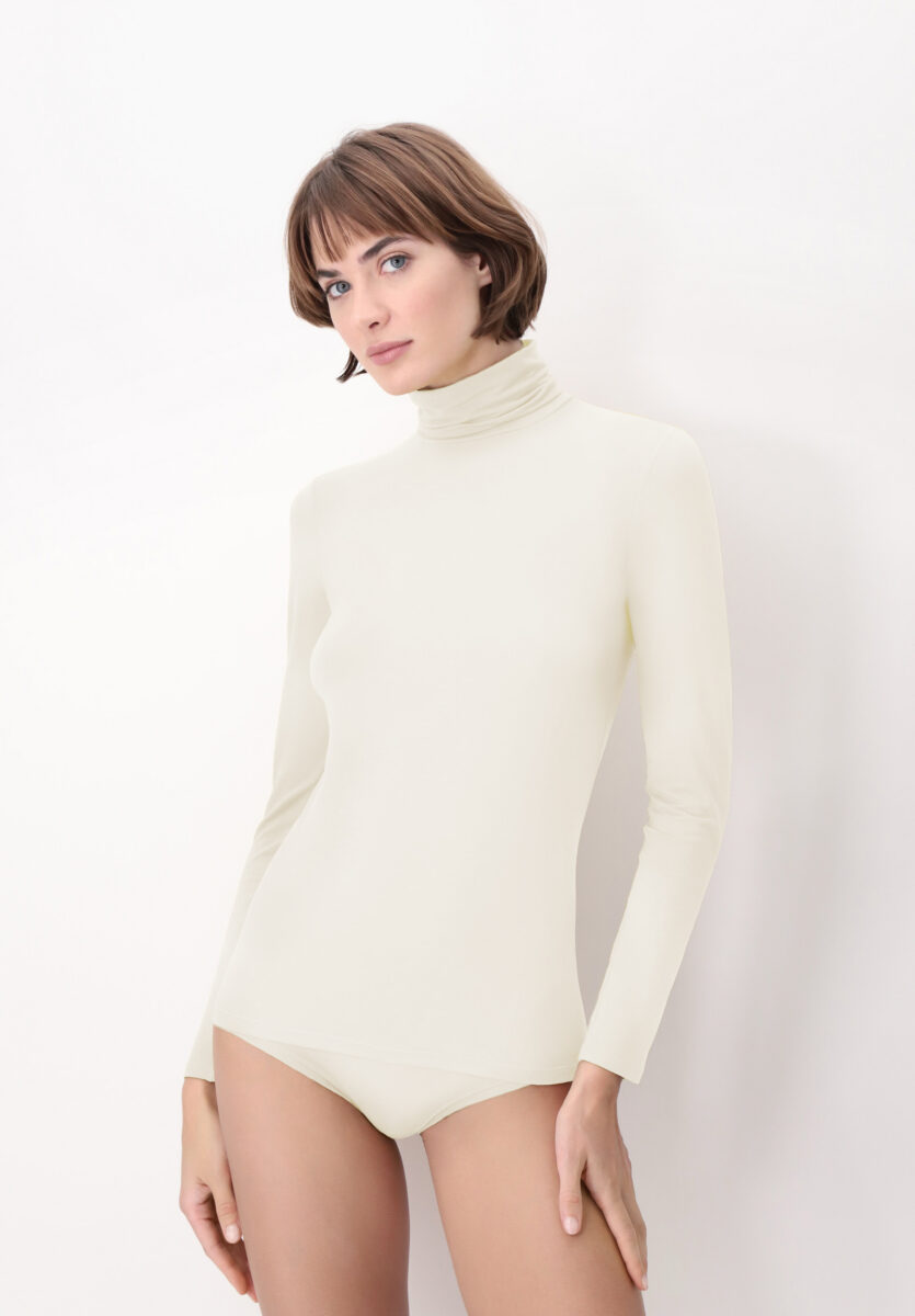 OROBLU Perfect Line Cashmere Turtle Neck L.M. Black